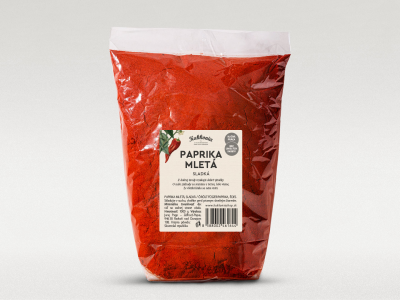 Paprika mletá sladká, 1 kg