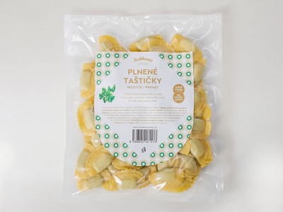 Kukkonia plnené taštičky ricotta-špenát, 400 g