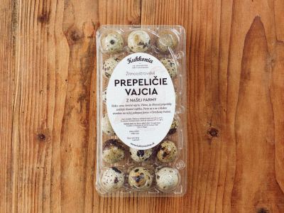 Prepeličie vajcia z voľného výbehu