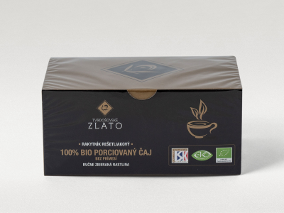 Porciovaný čaj z BIO rakytníka, 60 g Porciovaný čaj z BIO rakytníka, 60 g