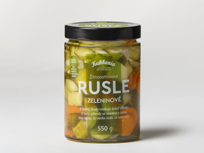 Kukkonia zeleninové rusle, 550 g