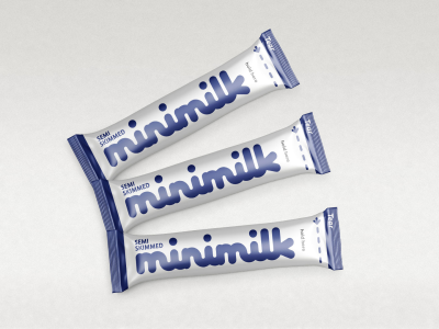 MINIMILK trvanlivé mlieko do kávy polotučné, 10ml (240ks)