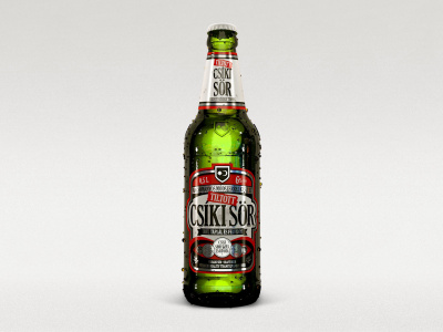 Pivo svetlé Tiltott Csíki sör 6% alk., 500 ml