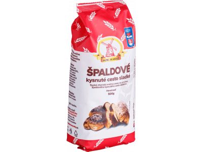 MÚČNÁ ZMES, špaldové kysnuté cesto sladké / 0,5 kG MÚČNÁ ZMES, špaldové kysnuté cesto sladké / 0,5 kG