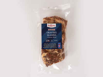 Tradičná oravská slanina s kmínom