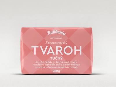 Kukkonia tvaroh tučný hrudkovitý, 250 g