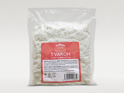 Tvaroh tučný  hrudkovitý 1 kg KUKKONIA