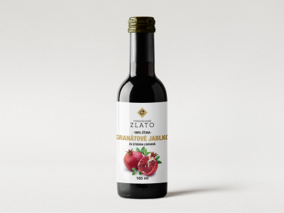 100 % šťava granátové jablko, 185 ml