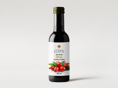 100 % šípková šťava, 185 ml