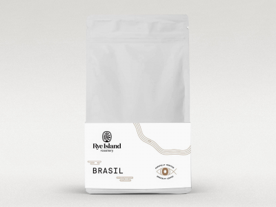 Zrnková káva Rye Island Roastery BRASIL, 250 g