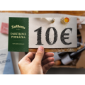Darčeková poukážka 10 EUR