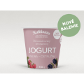Kukkonia smotanový jogurt obohatený mliečnymi bielkovinami s príchuťou malina – ostružina, 150 g