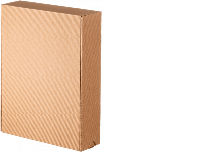 Darčeková krabica bez potlače / hnedá-veľká